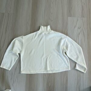 Zara Cream Turtleneck Sweater